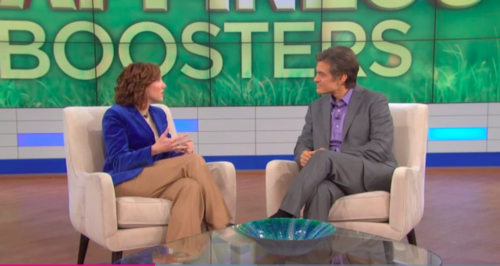 Dr. Christine Carter, Dr. Oz: Happiness Boosters